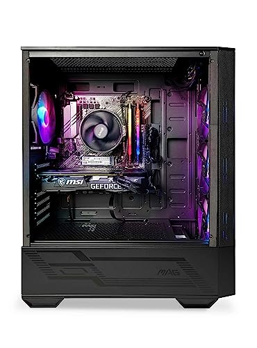 PC Falcon RYZEN 5 5600X 3.7 GHz GeForce RTX 4060 Ti 1TB NVME SSD 16GB DDR4 RAM 3600 650W Bronze PSU 11AC WiFi Bluetooth Windows 11 H 64-bit Y556