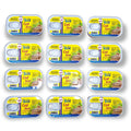Canned Cod Liver In Own Oil 4.3oz Pack of 12 X44318