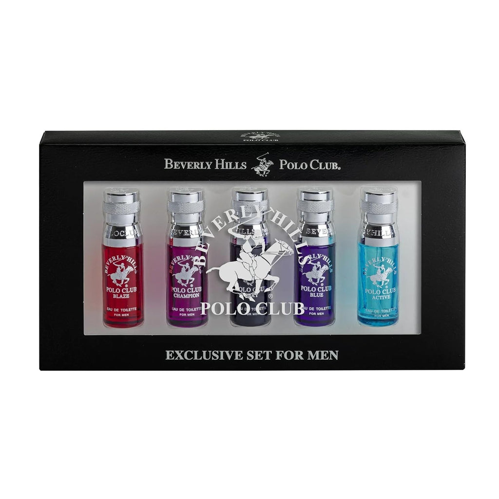 5 Piece Mini EDT Eau De Toilette 0.5oz Gift Set L436073
