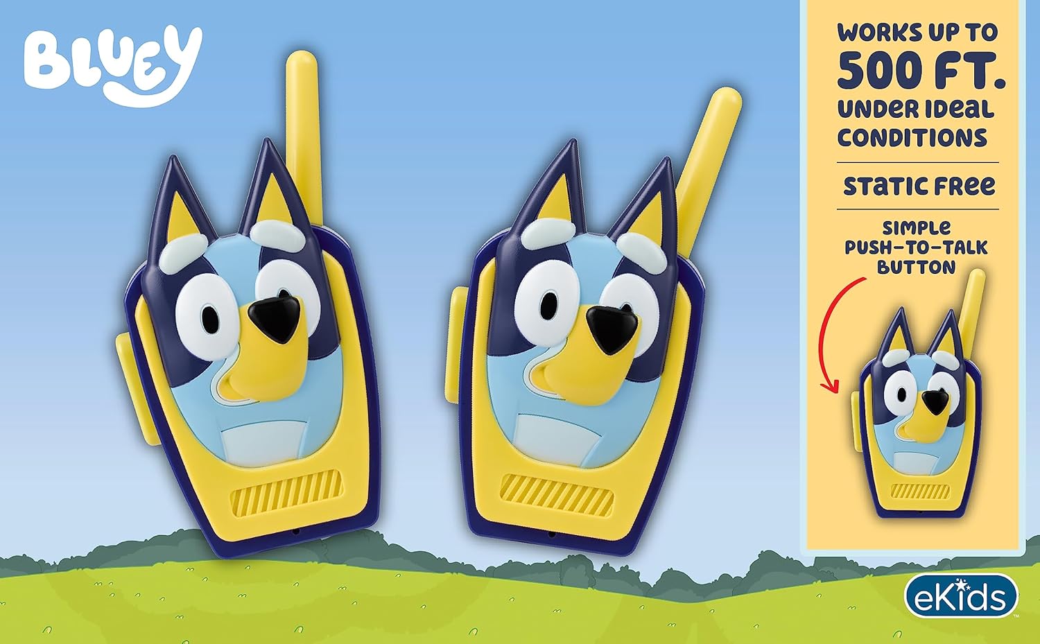 Bluey Toy Walkie Talkies H240