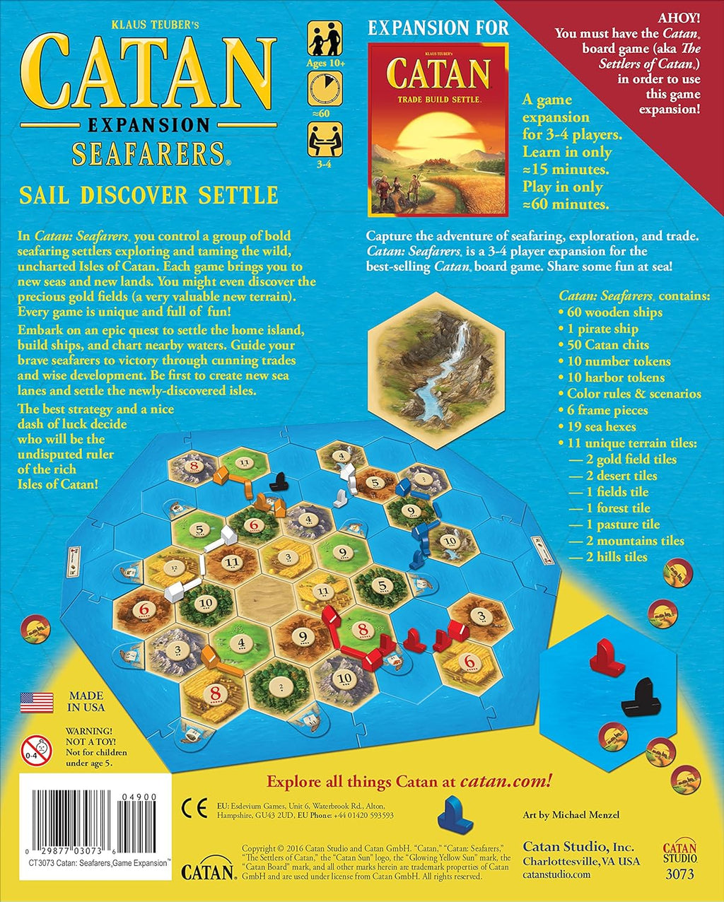 Catan Seafarers Board Game Expansion F710856
