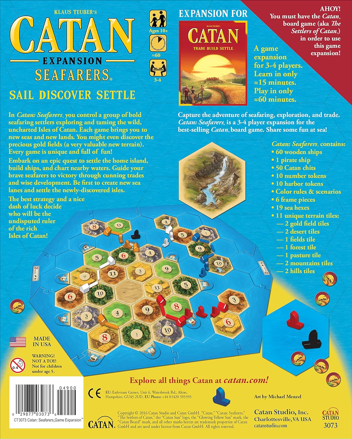 Catan Seafarers Board Game Expansion F710856