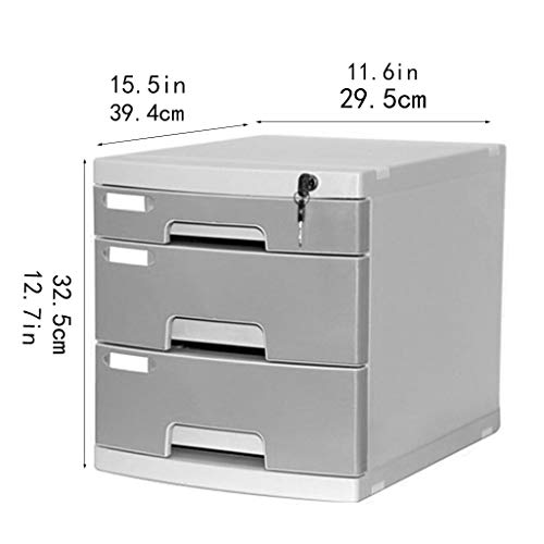 Pink 3 Drawer Lockable Filing Cabinet Y926399