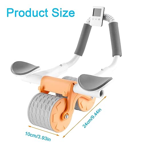 Ab Roller Wheel with Knee Mat and Timer R833942