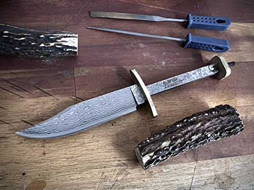 Stainless Steel Bowie Knife Blank Blade O80734
