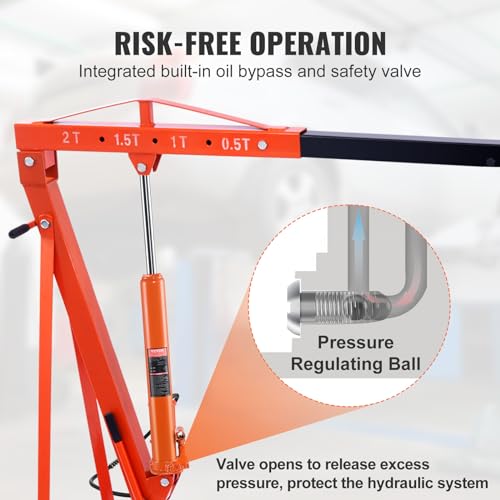 8 Ton Hydraulic Ram Jack with Air Pump and Single Piston Pump Z947