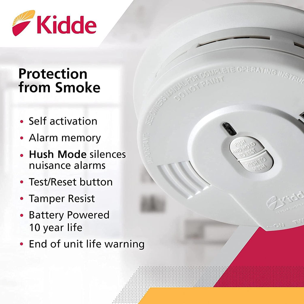 10-Year Battery Smoke & Carbon Monoxide Detector K3025