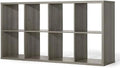 White 8-Cube Open Bookcase U166185