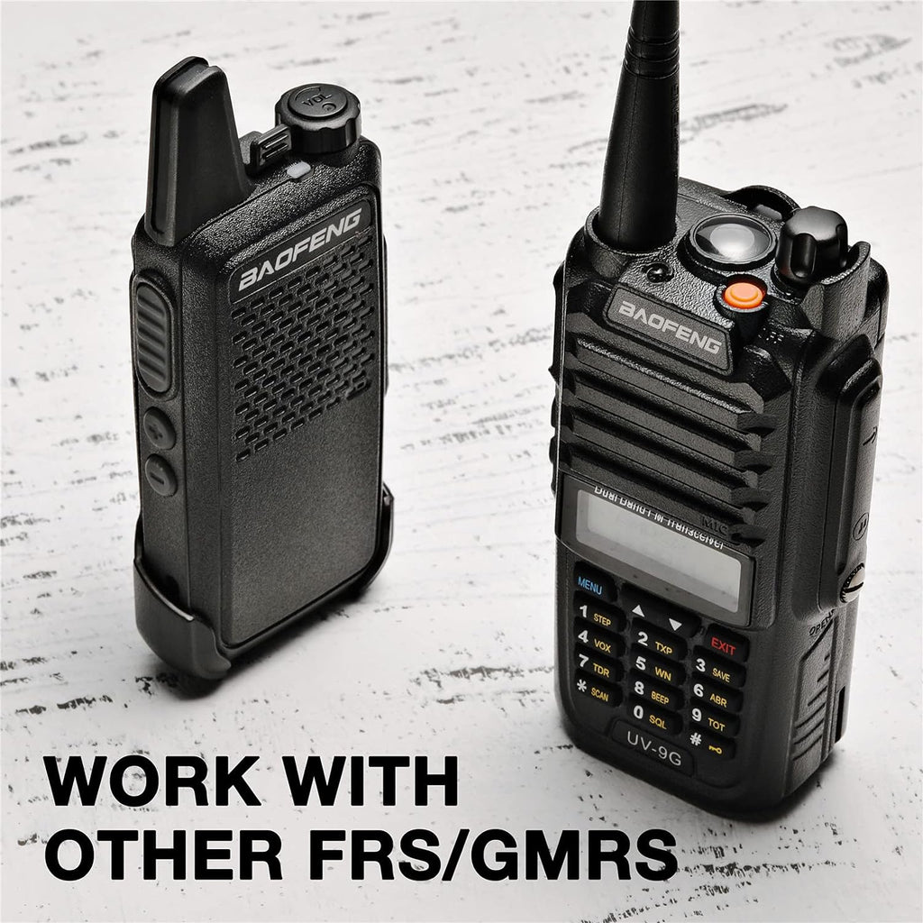 GMRS Radio Waterproof IP67 Dual Band Handheld B458