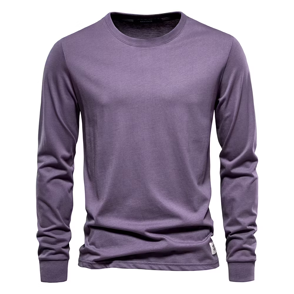 Essential Cotton Long-Sleeve T-Shirt