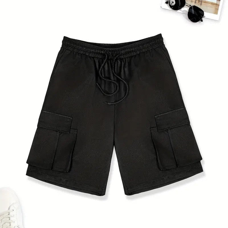 Men's Loose-Fit Cargo Shorts