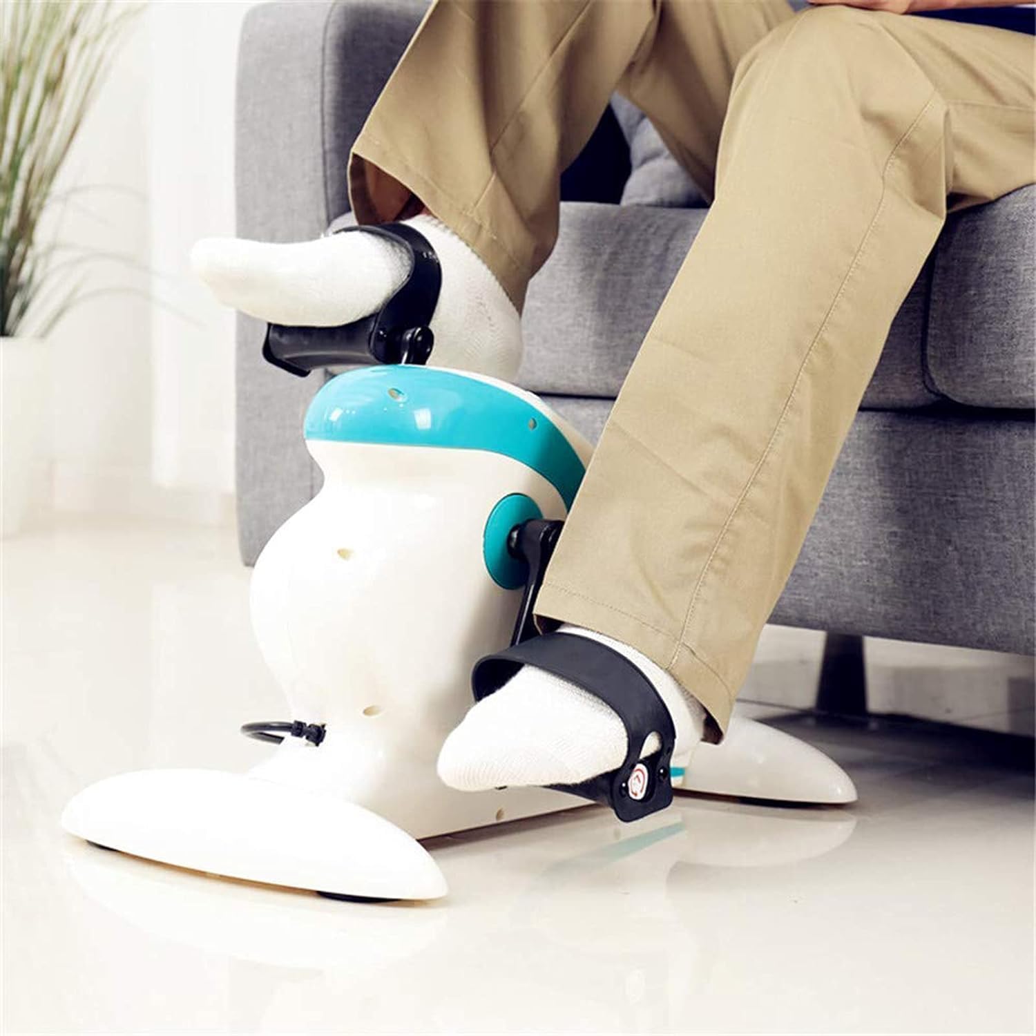 Portable Mini Arm Leg Exercise Bike Pedal Exerciser with LCD Display X5423