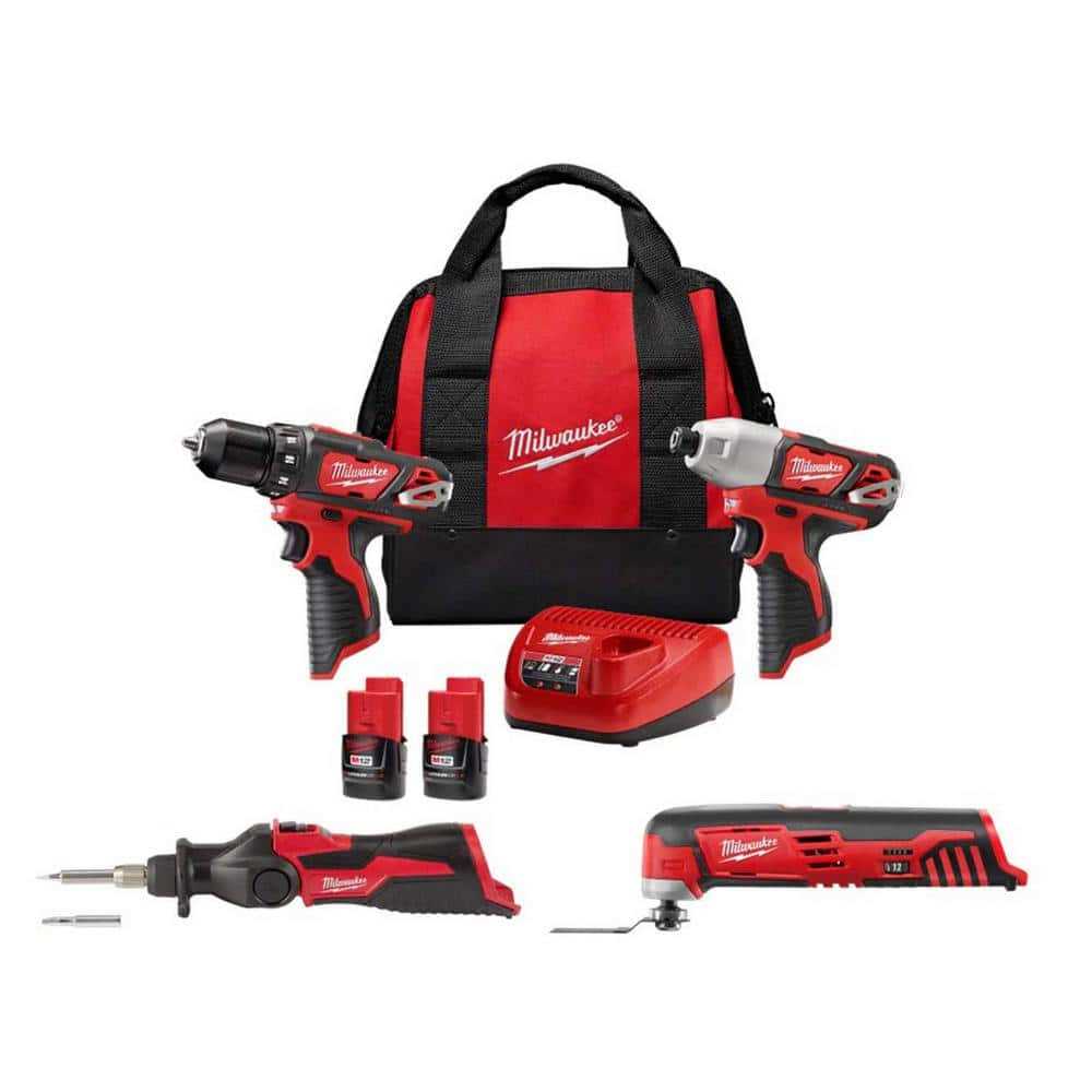 M12 12-Volt Lithium-Ion Cordless 2-Tool Combo Kit M94616