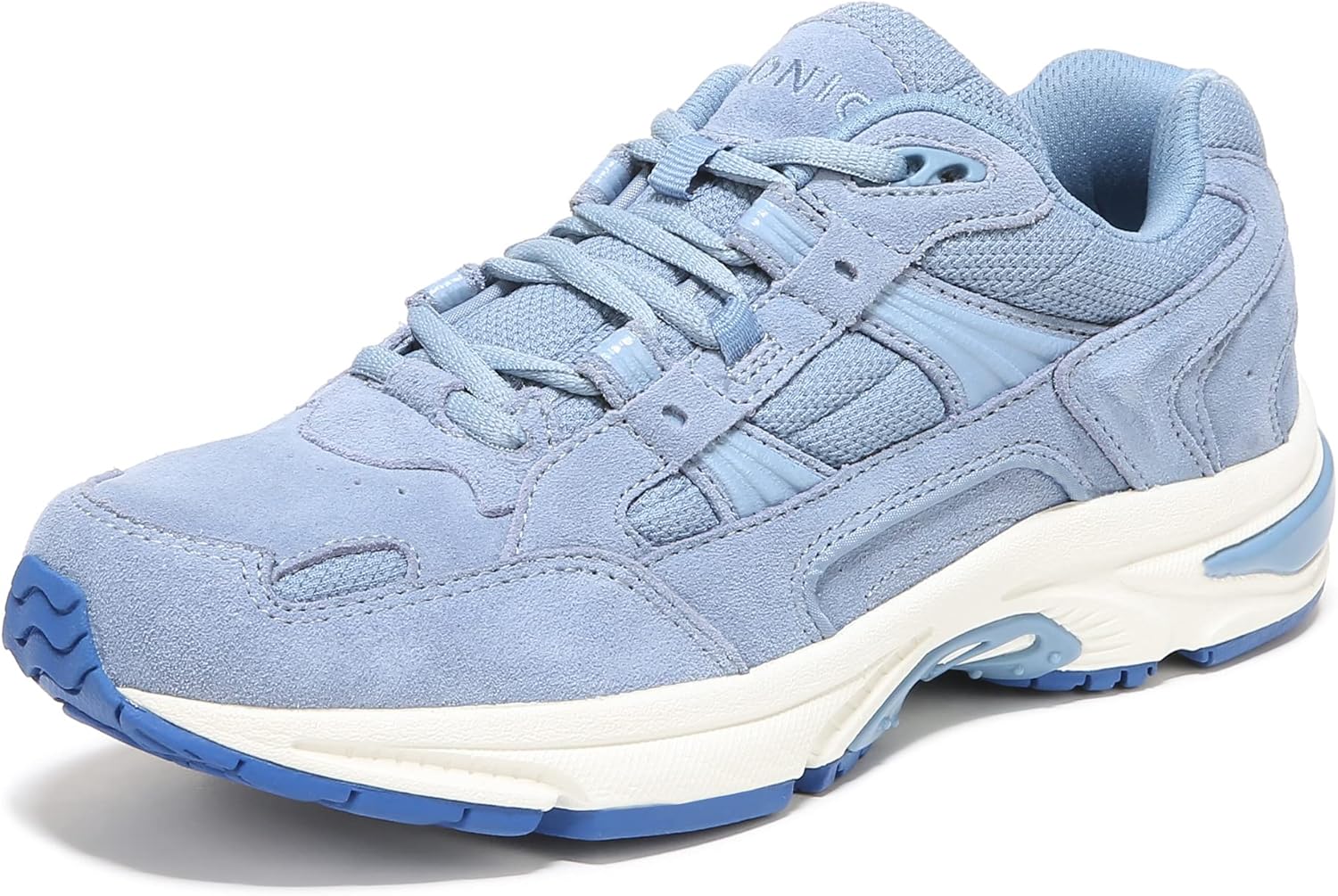 Women's Classic Walker Comfort Sneaker Blue Shadow Suede 6 Medium P464