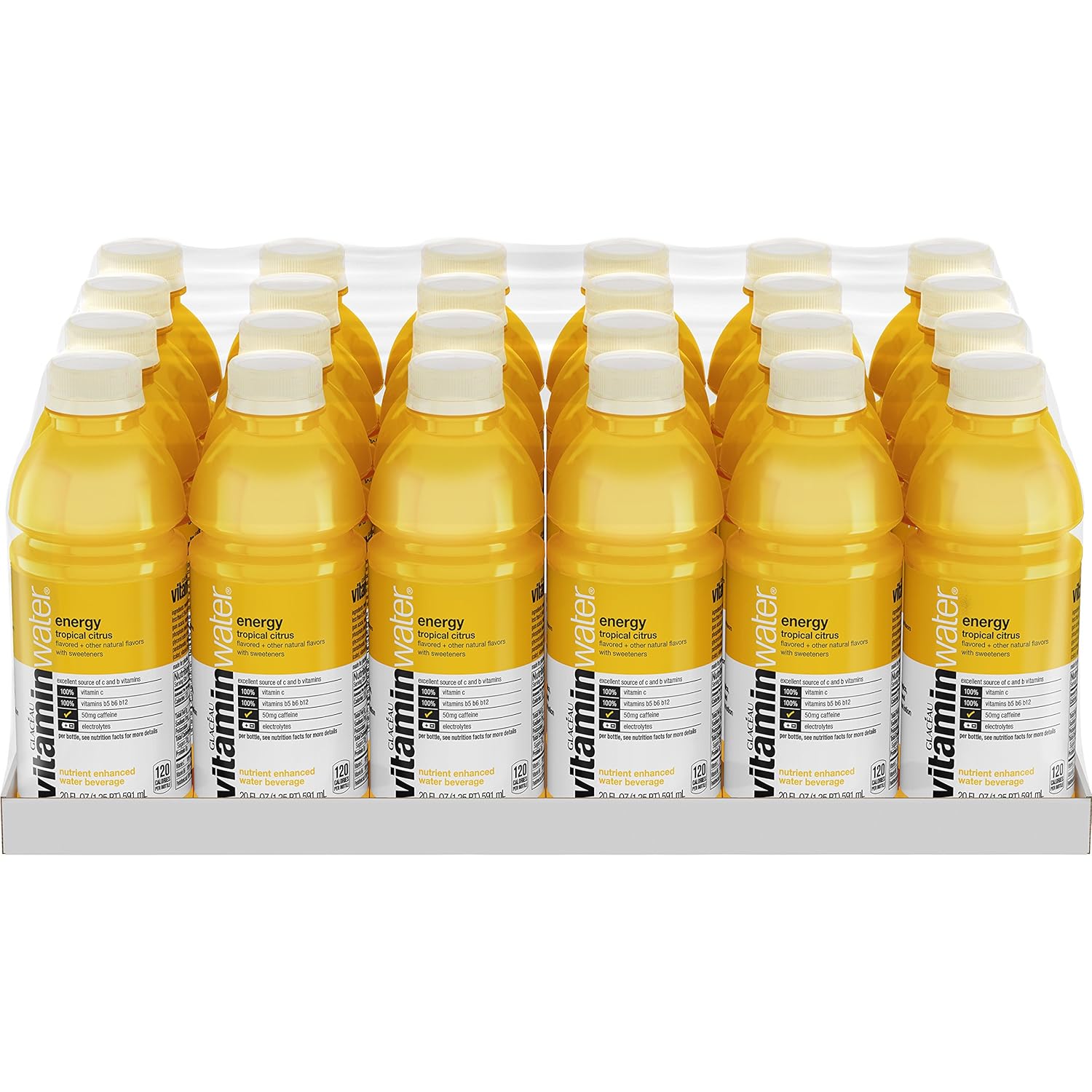 20 fl oz 24 Pack Tropical Citrus Electrolyte Enhanced Water Z1736