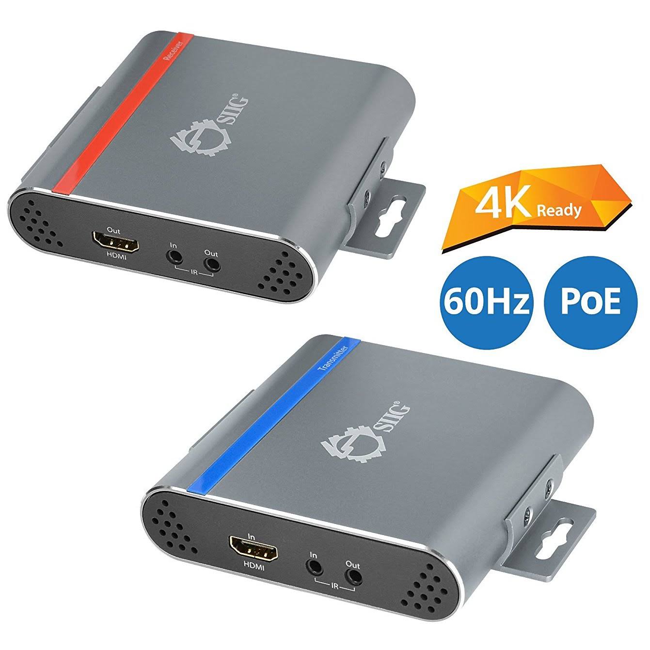 HDMI 4K HDBaseT Extender Over Single Cat5e/6 Cable with IR Control K639