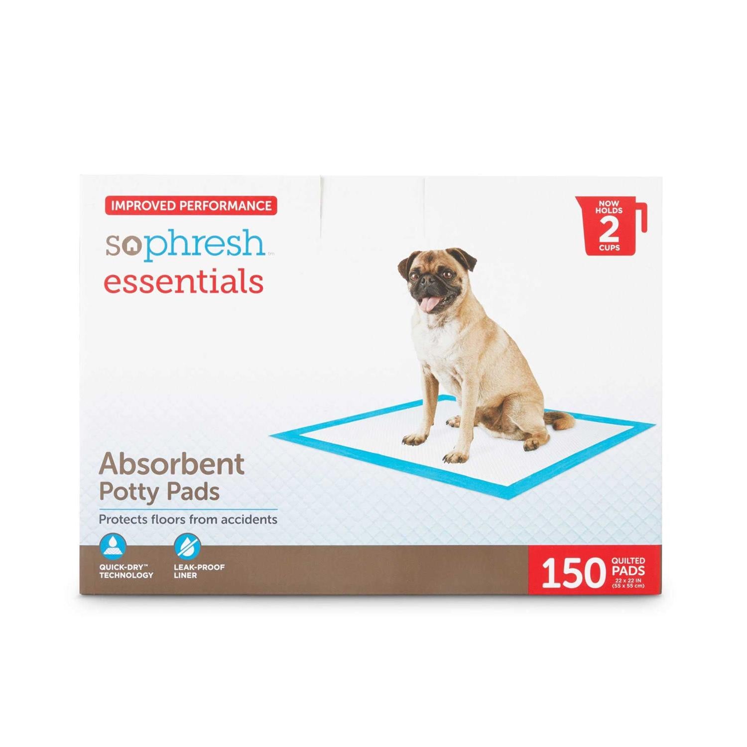 So Phresh Essentials Potty Pads E702364