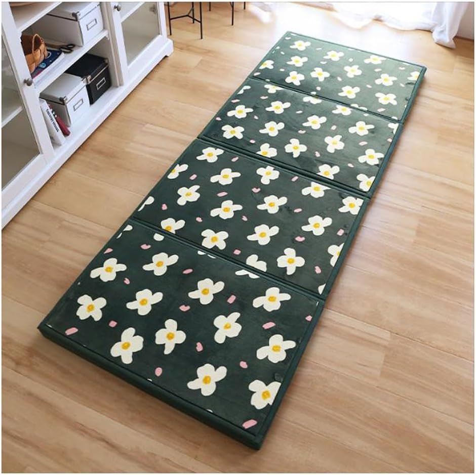 Green 4-fold Tatami Mattress 65x180 cm Y1774