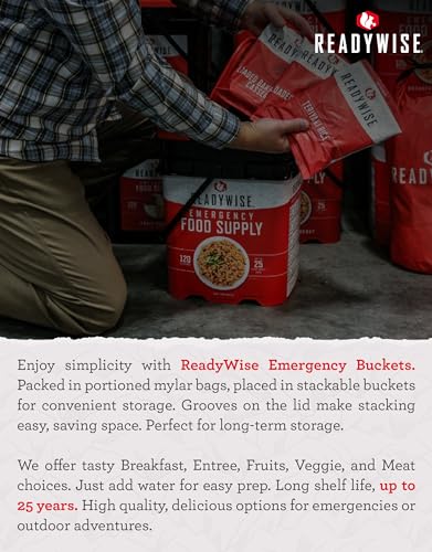 30 Servings Freeze-Dried Emergency Food Supply H5704