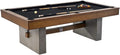 8' Slate-Tech Drop Pocket Table with Pool Ball and Cue Stick Set Z3977