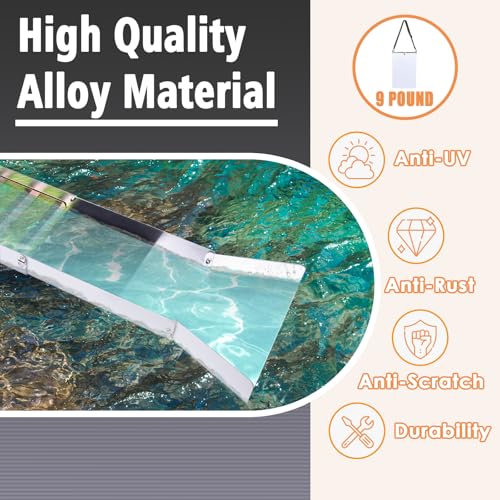 20pc Gold Panning Kit with Folding Sluice Box, Aluminum Alloy Mining Equipment K21030