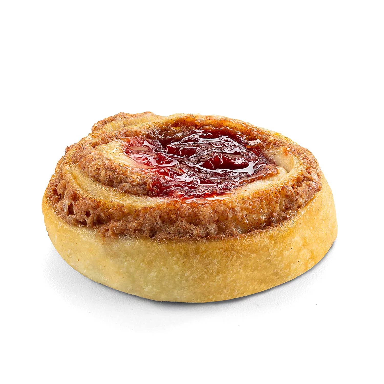 Mini Cinnamon Buns Topped with Cherry 16 Pastries per Tray 20 oz D9431