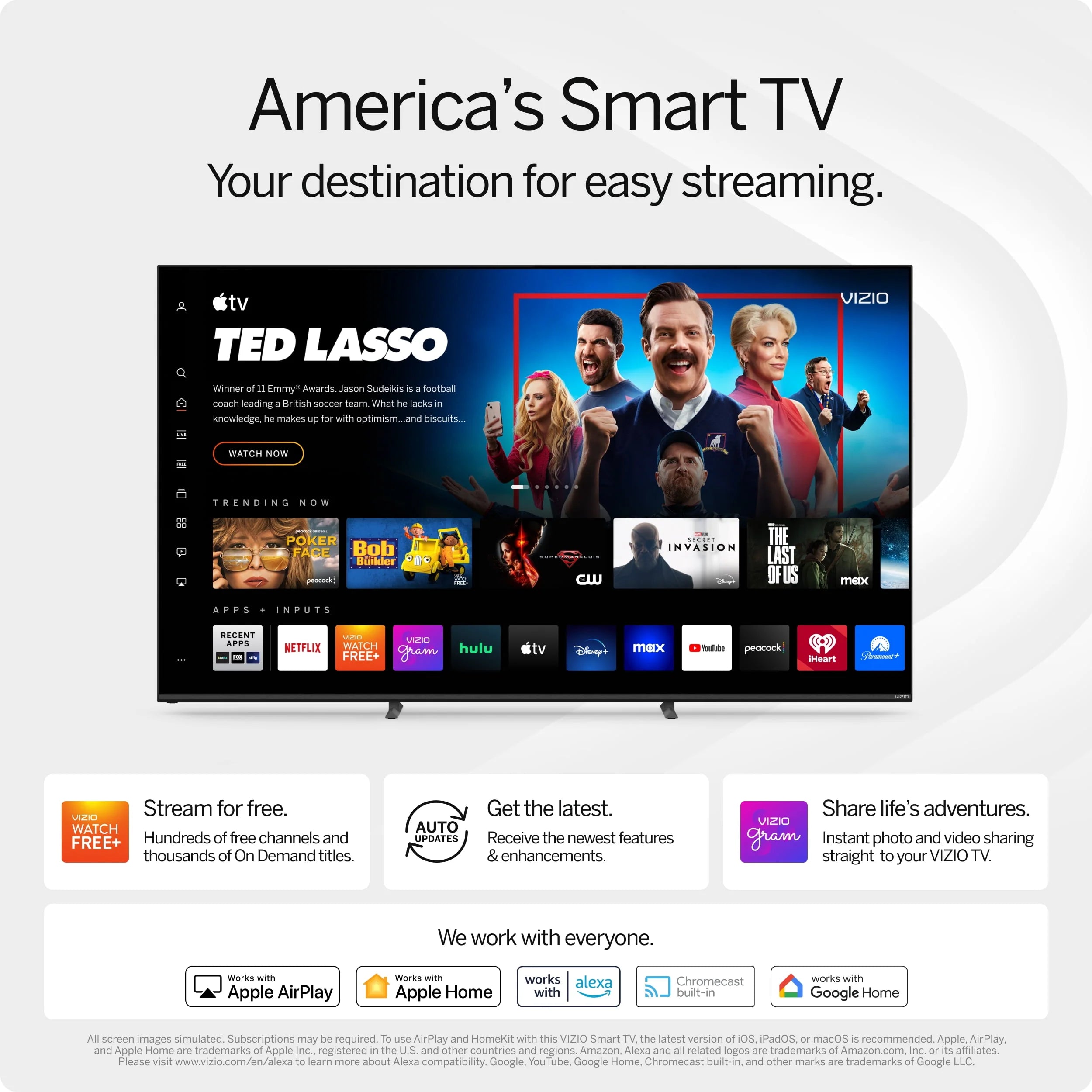 43 Class 4K UHD LED Smart TV P8591