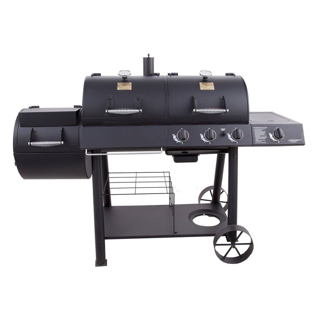 Charcoal/Gas/Smoker Combo Y121