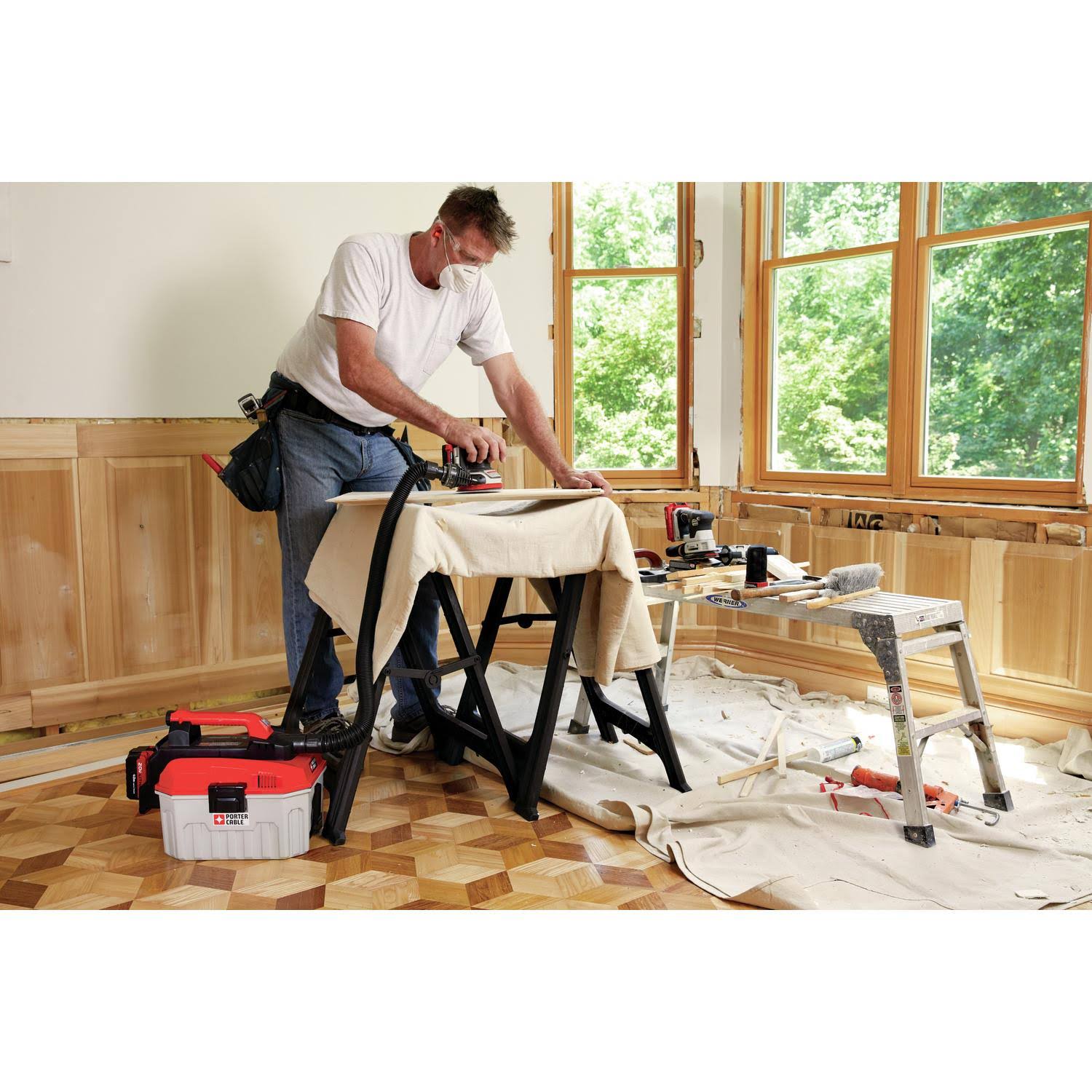 20V Max Cordless Random Orbital Sander U848