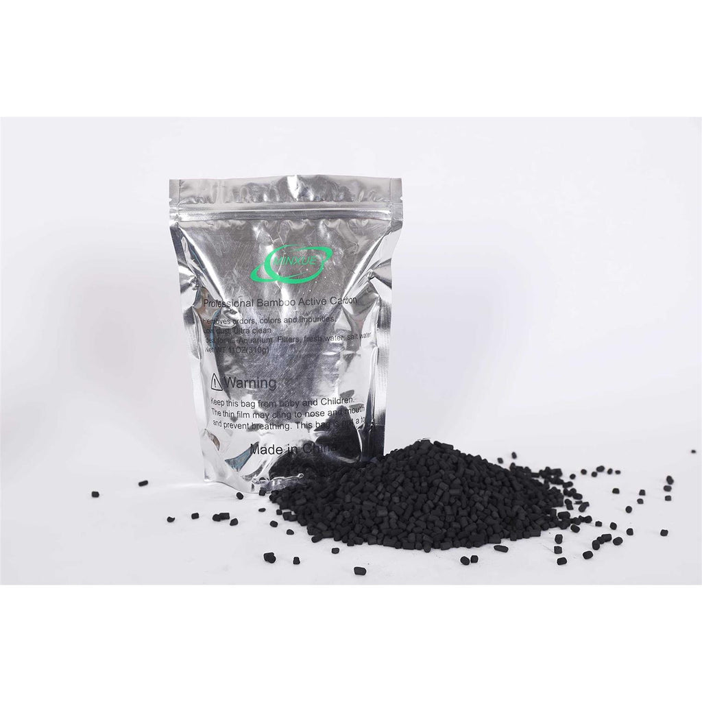 Activated Carbon Aquarium Bamboo Charcoal Pellets Filter Media with mesh Bag M508761