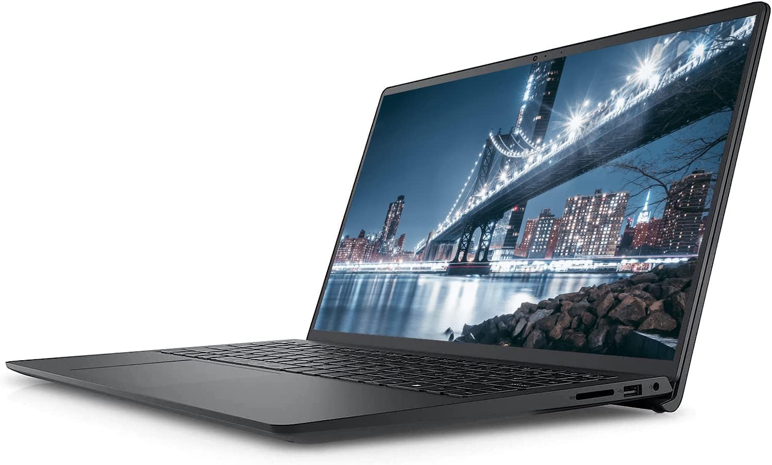 15.6-inch HD Screen Laptop with Intel Pentium N5030 Processor, 8GB RAM, 512GB SSD, Carbon Black E97696