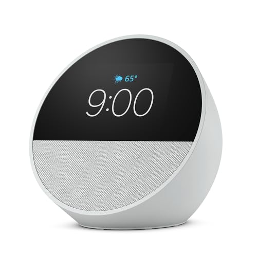 Black Smart Alarm Clock with Alexa G2883