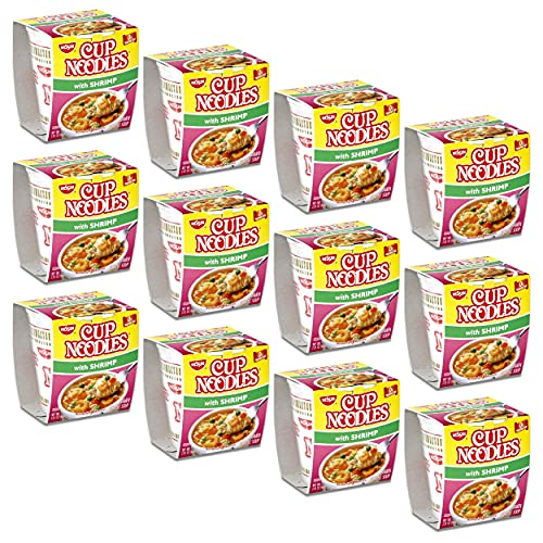 2.25-Ounce Pack of 12 Shrimp Cup Noodles U41057