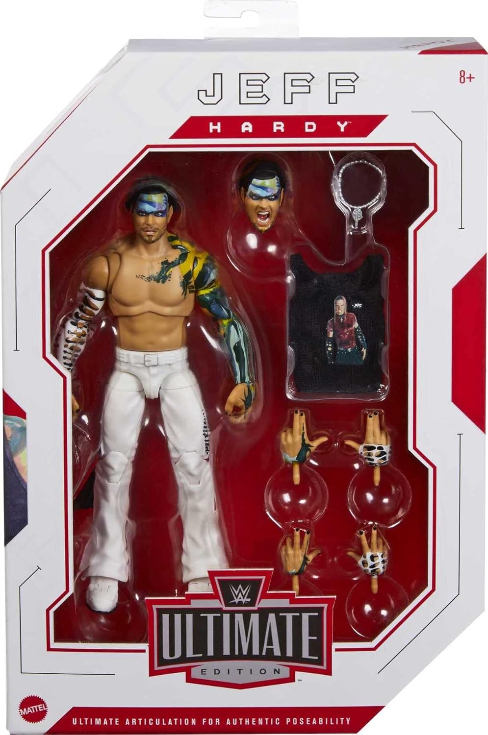 6-inch WWE Action Figure with Interchangeable Head O73006