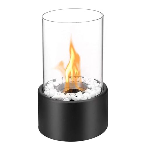 Black 28 cm Tabletop Fire Pit Y81223