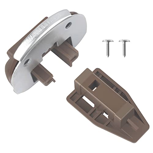 1 Set of Drawer Slides with Metal Blackplate and Drawer Stop with Roller M99903