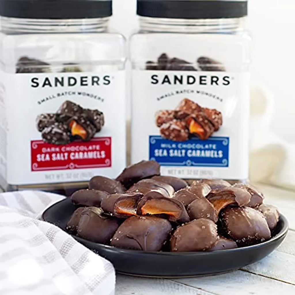 32 Oz Dark Chocolate Sea Salt Caramels B913