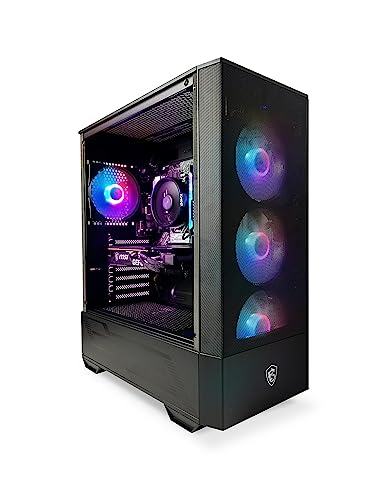 PC Falcon RYZEN 5 5600X 3.7 GHz GeForce RTX 4060 Ti 1TB NVME SSD 16GB DDR4 RAM 3600 650W Bronze PSU 11AC WiFi Bluetooth Windows 11 H 64-bit Y556