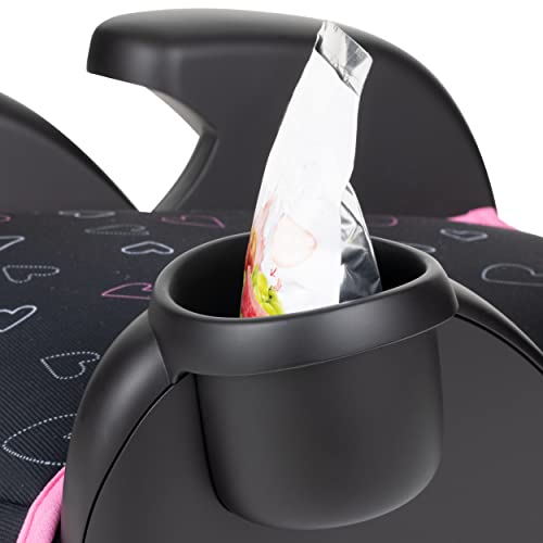 Static Black No Back Booster Car Seat J5705