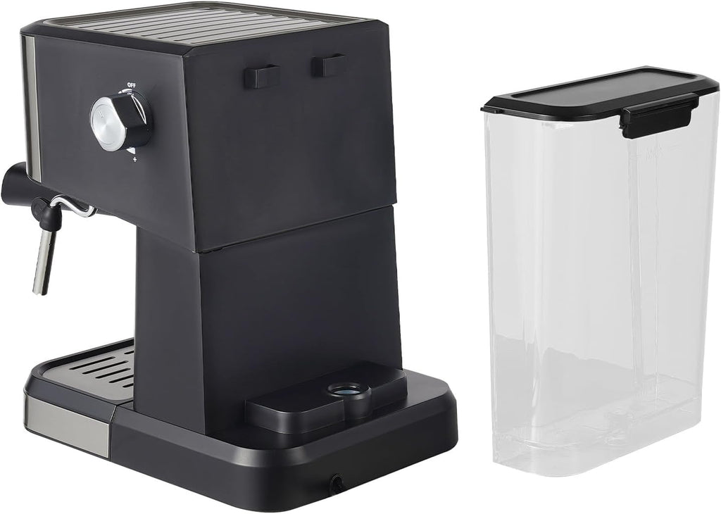 20 Bar Semi-Automatic Espresso Machine with Milk Frother Steam Wand, 50oz Removable Water Tank M956