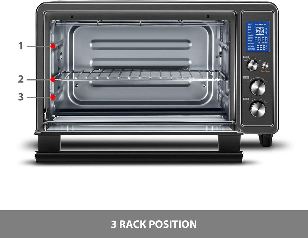 6-slice 12-inch Digital Toaster Oven with 10 Functions L745
