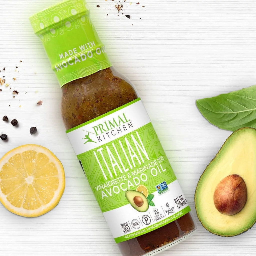 Italian Dressing & Marinade with Avocado Oil, 8 fl oz N5200
