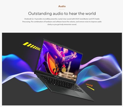 Black 14" FHD LED Display Laptop with Intel 12th 6-Core i3, 24GB RAM, 512GB SSD, Windows 11 Pro X336