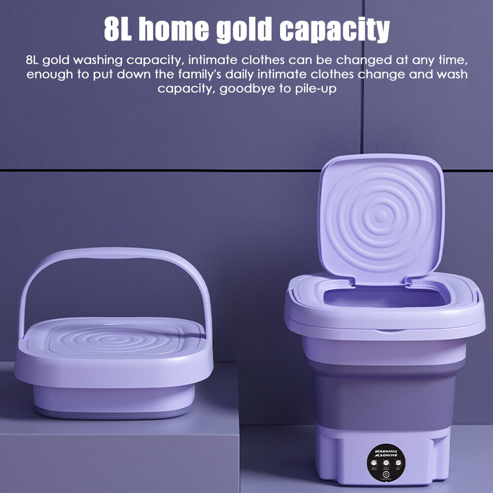 8L Portable Mini Washing Machine D74988