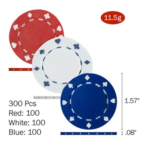Foldable Poker Table Topper with Carry Case, 300 Poker Chips, 2 Decks of Cards, Dealer and Blind Buttons Z82394