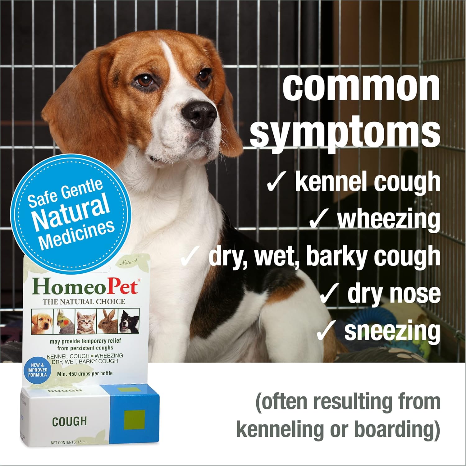 15 Milliliters Natural Cough Medicine for Pets D7413