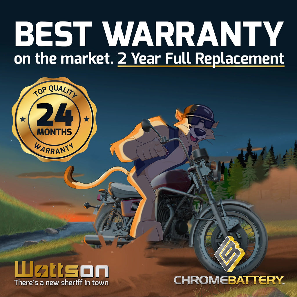 Motorcycle Battery 12 Volt 12 Ah 200 CCA T128730