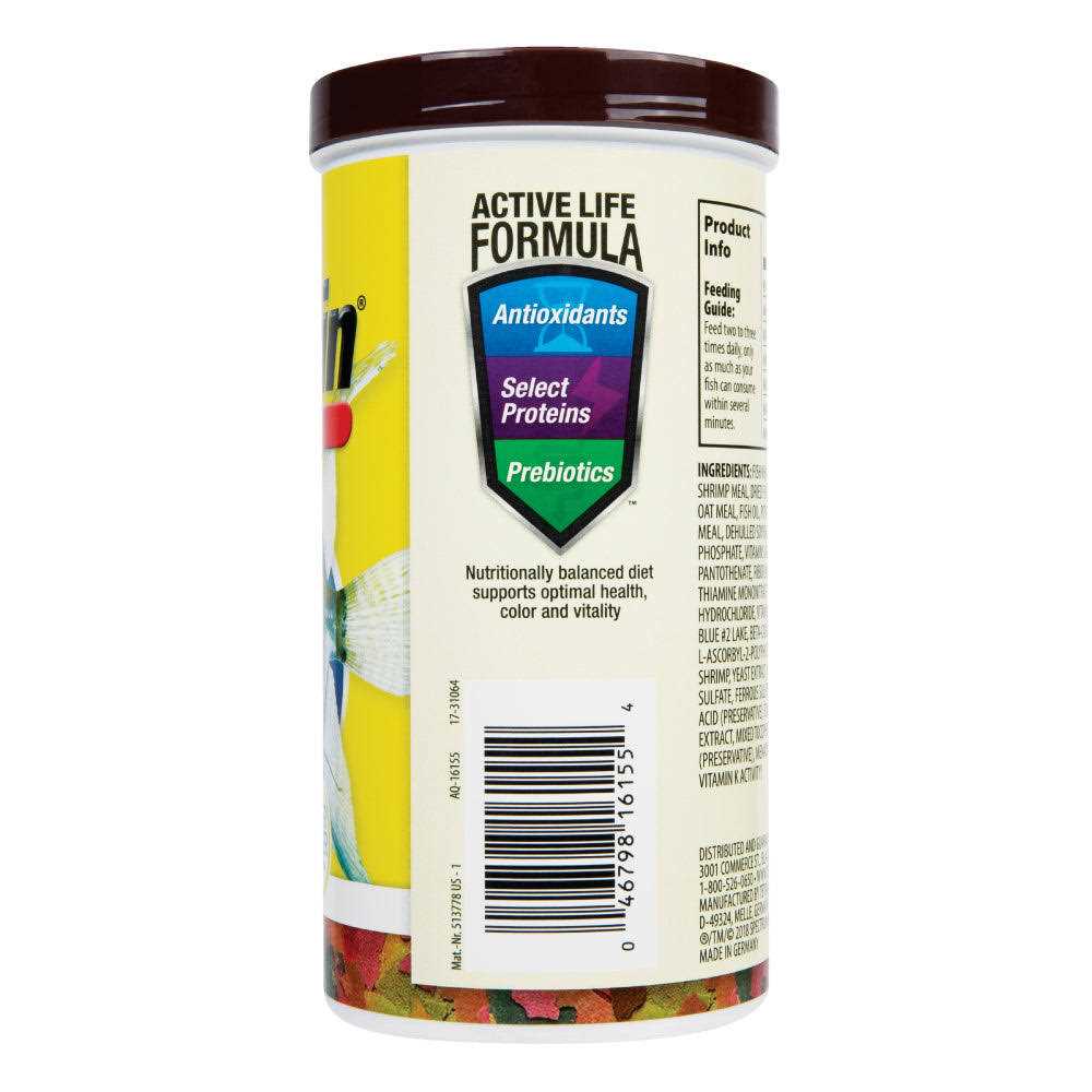 Large TetraMin Tropical Flakes Fish Food V140