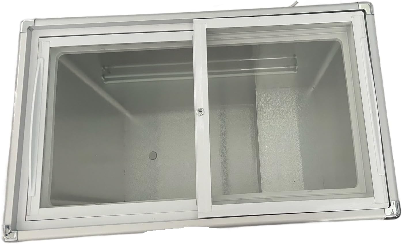 Glass Top Chest Freezer (32x19x30) B9300