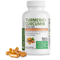Turmeric Curcumin 1500 MG per Serving, 180 Vegetarian Capsules P722